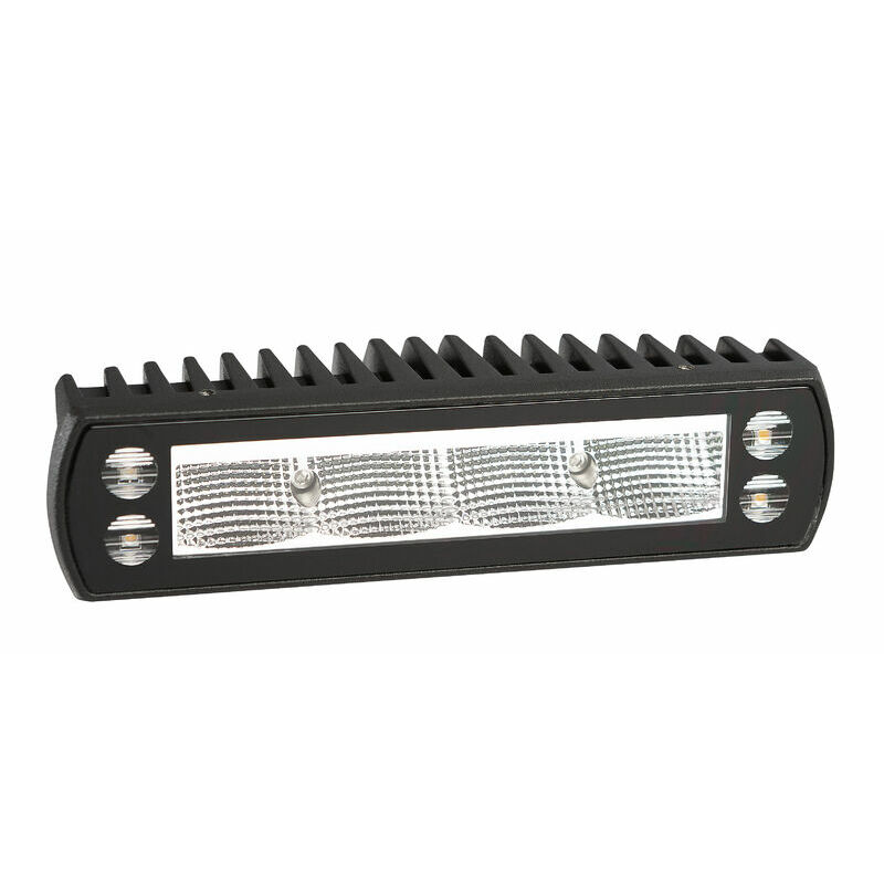 LED Work/Reversing light with warninglight 9–36 V, 4x8W, 4x3W