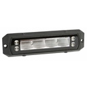 LED Work/Reversing light with warninglight 9–36 V, 4x8W, 4x3W
