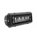 LED Work/Reversing light with warninglight 9–36 V, 4x8W, 4x3W