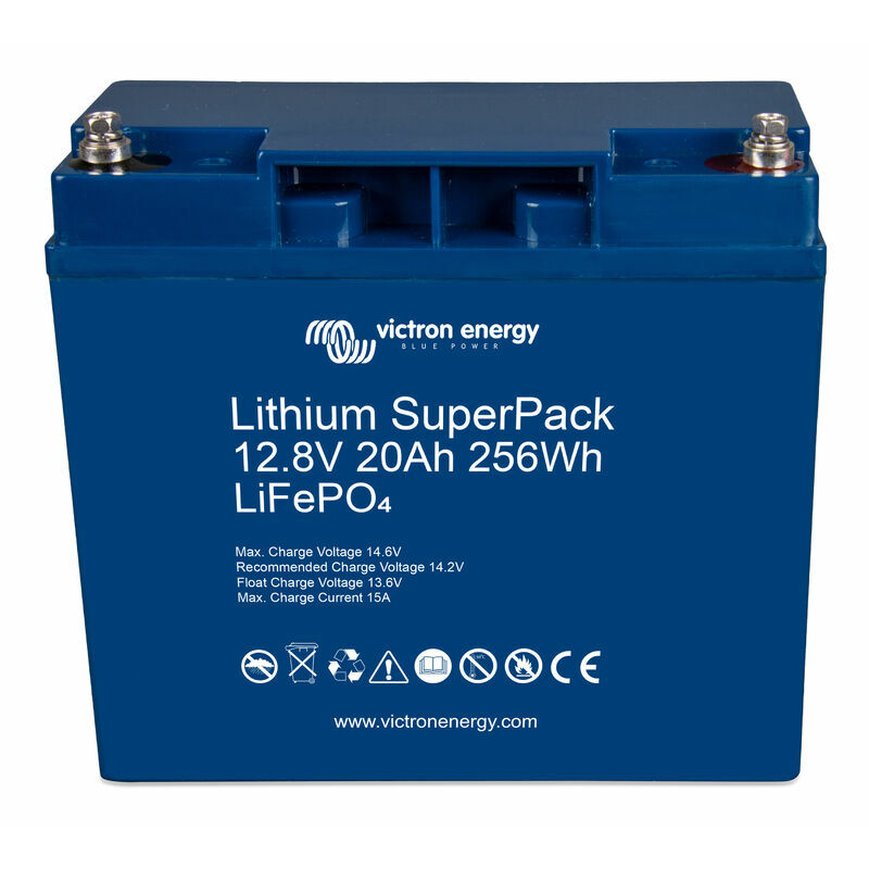Lithium LiFePO4 SuperPack 12,8V/20Ah (M5) battery