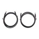 M8 circular connector Male/Female 3 pole cable 5m (bag of 2)