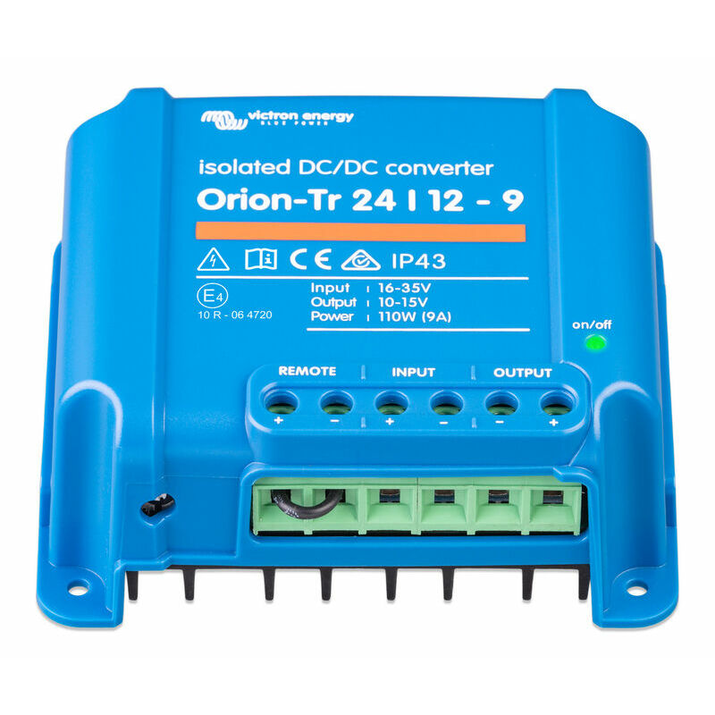 Orion-Tr DC-DC Converter Isolated 24/12-9A (110W)