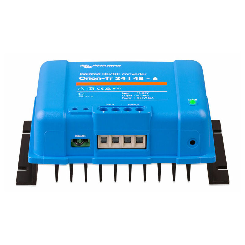 Orion-Tr DC-DC Converter Isolated 24/48-6A (280W)