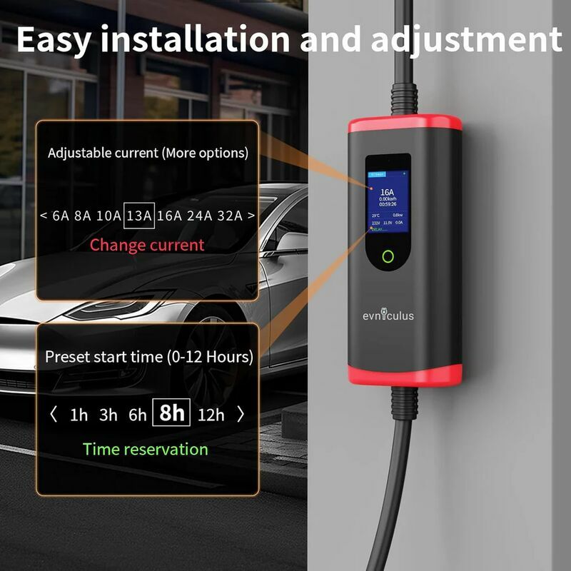 Portable EV Charger 11 kW