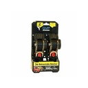 Retractable lashing with S-hook, set 2 pcs.