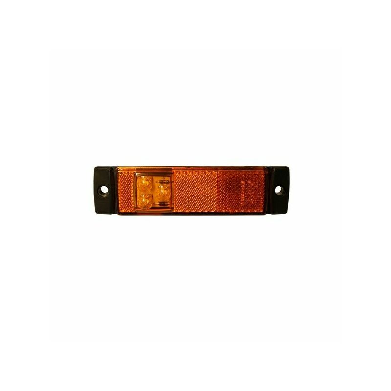 Side marker LED with reflex