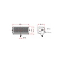 Auxiliary driving lamp Flextra REC Spot LED 60W