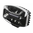 Auxiliary driving lamp OZZ X01 P Oval Black