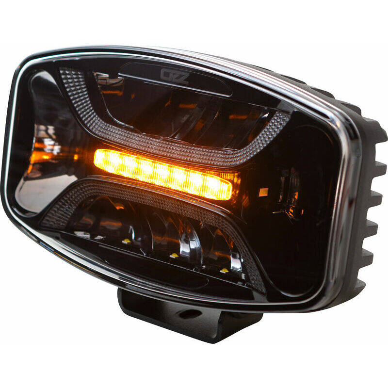 Auxiliary driving lamp OZZ X01 P Oval Black