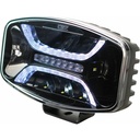 Auxiliary driving lamp OZZ X01 P Oval Black