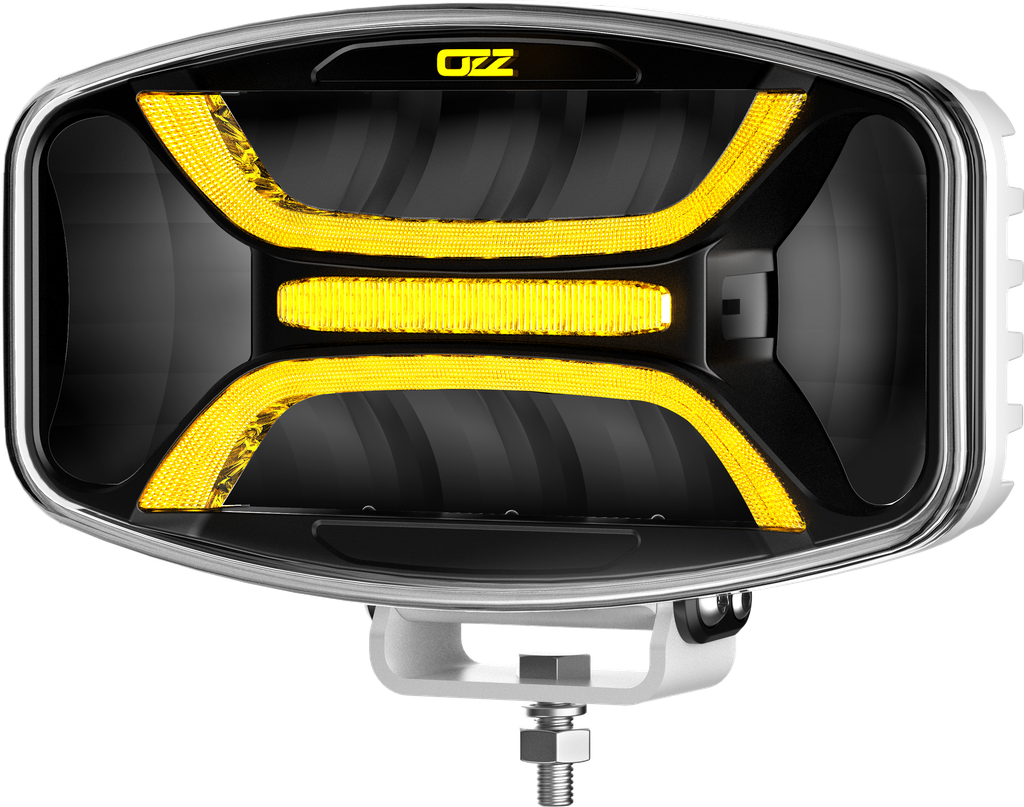 Auxiliary driving lamp OZZ X01 P Oval White