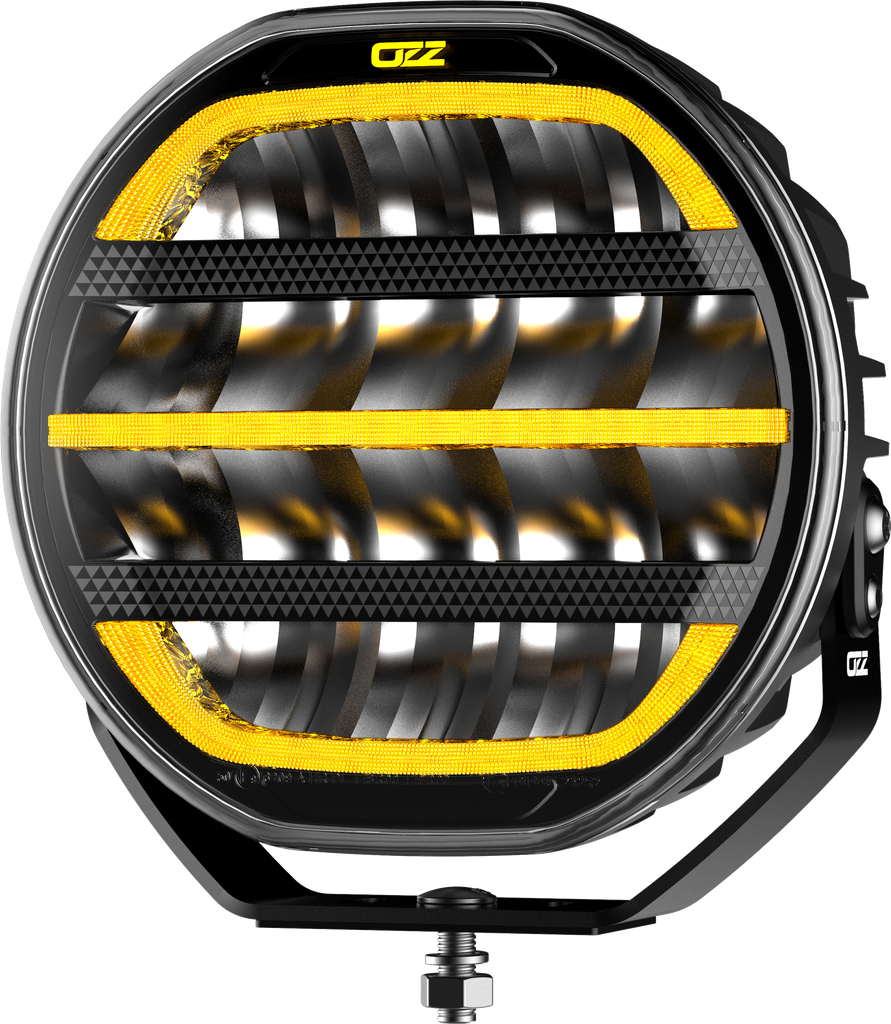 Auxiliary driving lamp OZZ XR2 P9″ Black