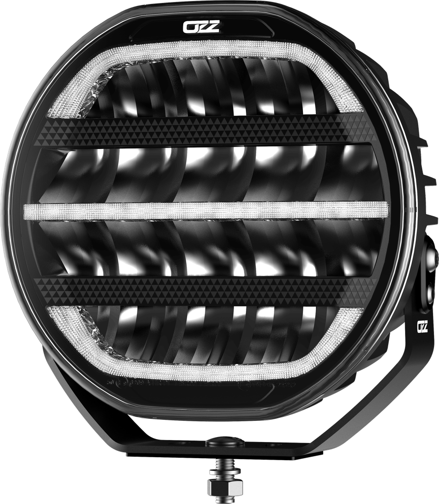 Auxiliary driving lamp OZZ XR2 P9″ Black