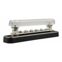 Busbar 150A 2P with 10 screws + cover