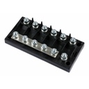 Fuse holder 6-way for MEGA-fuse