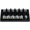 Fuse holder 6-way for MEGA-fuse