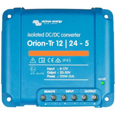 [ORI122410110] DC-DC pārveidotājs izolēts Orion-Tr 12/24-5A (120W)