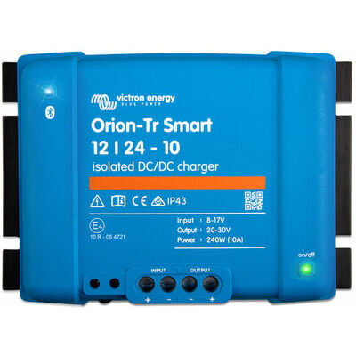 DC-DC lādētājs izolēts Orion-Tr Smart 12/24-10A (240W)