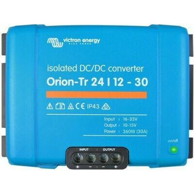 [ORI241240110] DC-DC pārveidotājs izolēts Orion-Tr 24/12-30 (360W)