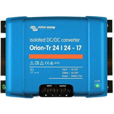 Orion-Tr DC-DC Converter Isolated 24/24-17A (400W)