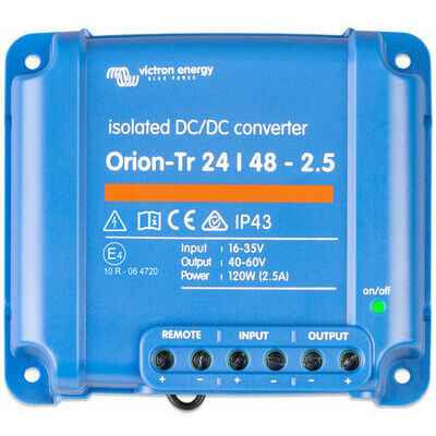 [ORI244810110] Orion-Tr DC-DC Converter Isolated 24/48-2,5A (120W)