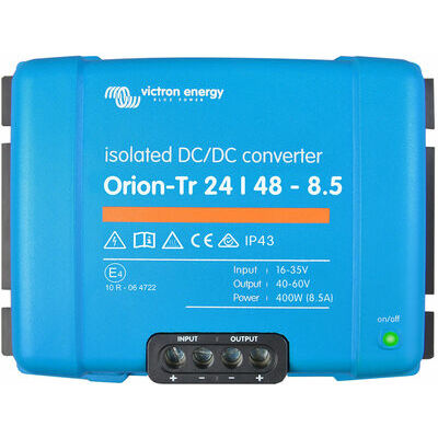 [ORI244841110] Orion-Tr DC-DC Converter Isolated 24/48-8,5A (400W)