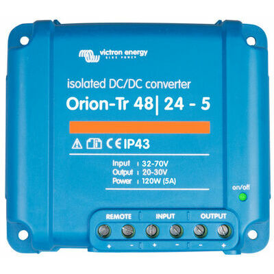 [ORI482410110] Orion-Tr DC-DC Converter Isolated 48/24-5A (120W)