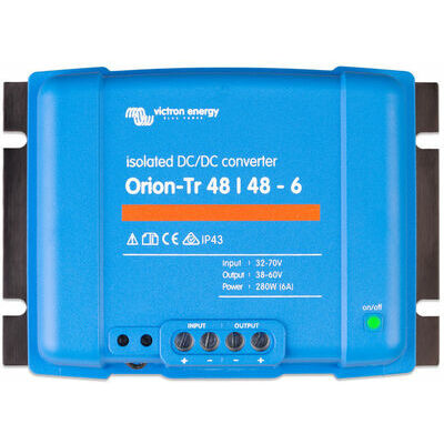 DC-DC pārveidotājs izolēts Orion-Tr 48/48-6A (280W)