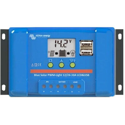 [SCC010030050] Solar charge controller BlueSolar PWM-LCD&amp;USB 12/24V-30A