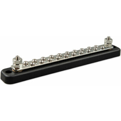 Busbar 150A 2P with 20 screws + cover