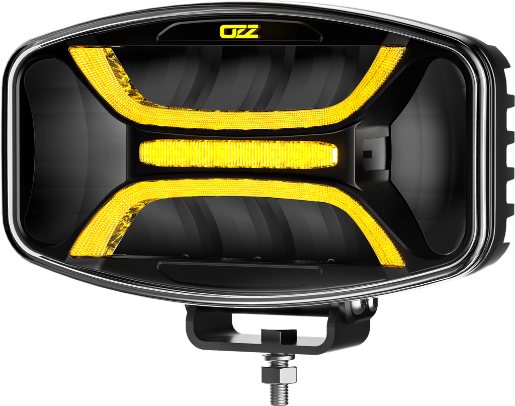[88105] Auxiliary driving lamp OZZ XO1 P Oval Black