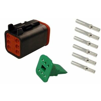 [594046] Deutsch kontakts (siev.) 6-pin DT06-6S-CE06-KIT