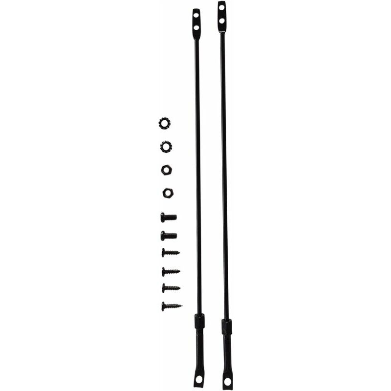 [510232122] Extra light stick, round, black 2-pack
