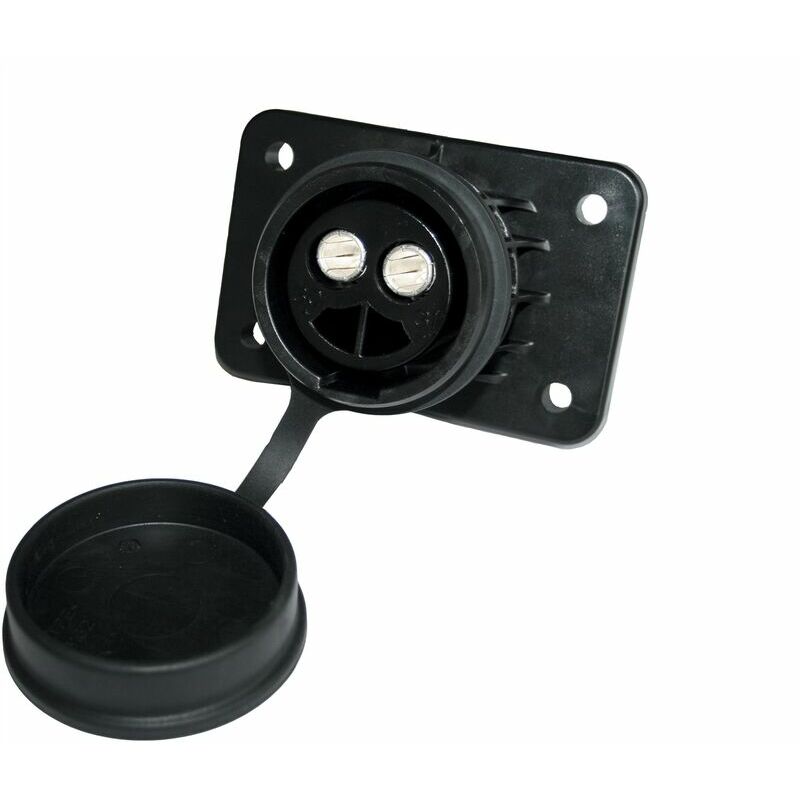 Socket NATO 2-pin 24V plastic