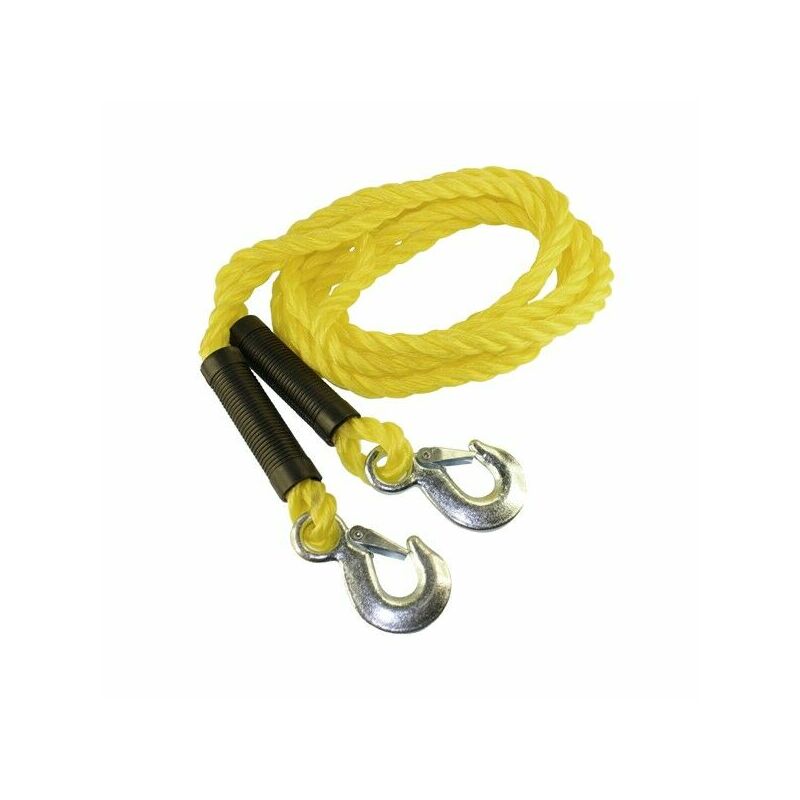 [49011500] Tow rope with safety hooks 1500 kg, 4 m