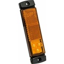 Side marker LED with reflex