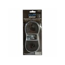 Cambuckle straps. 4.0 m. Black. LC125. Set 2 pcs.