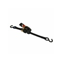 Retractable lashing with S-hook, set 2 pcs.