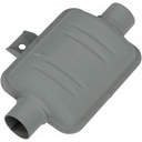 Exhaust silencer D38