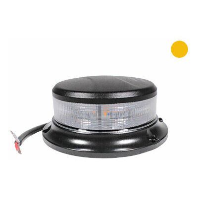[1603-414014] LED bākuguns oranža, balts stikls