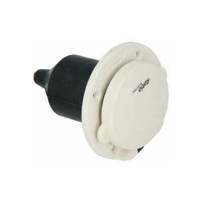[50214680] Whisper Power Shore Inlet 16A Polyamide plastic, with cover